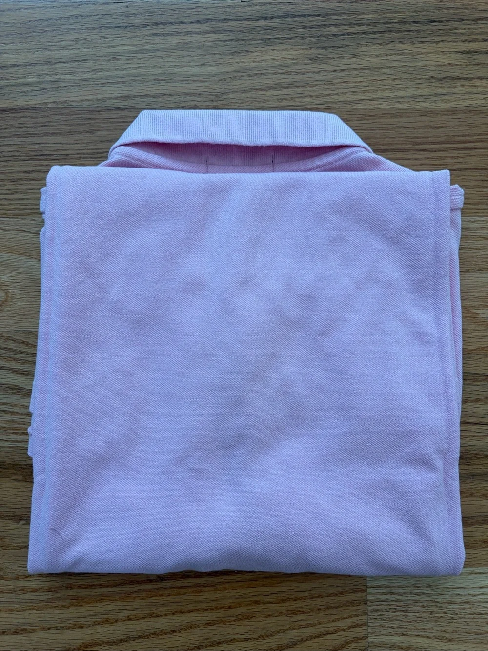 Ralph Lauren Pink Short-Sleeve Polo with Embroidered Pony